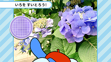 いろを すいとろう！